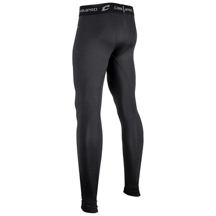 CHAMPRO Men's Cold Weather Compression Pants Black
