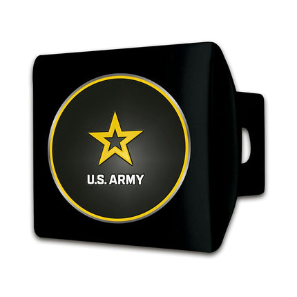 NCAA Army Knights Hitch Cover with Color Emblemblack Hitch Cover with Color Emblem, Black, One Size