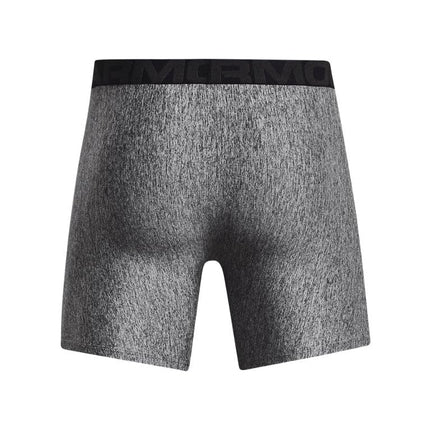 Under Armour Mens Tech 6-inch Boxerjock 1-Pack, (017) Jet Gray Medium Heather / / Black, X-Small