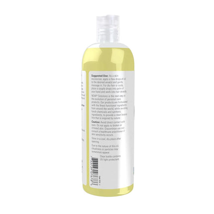NOW Solutions, Avocado Oil, 100% Pure Moisturizing Oil, Nutrient Rich and Hydrating, 16-Ounce