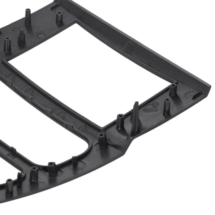Kit de tablero estéreo doble DIN de alta calidad ECOTRIC, compatible con camionetas Dodge Ram 1500 2500 3500 2002-2005, negro, sin arnés de cableado