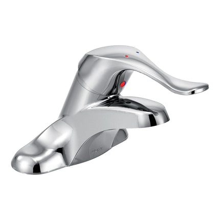 Moen 8422F05 Commercial M-Bition 4-Inch Centerser Lavatory Faucet with 4-Inch Lever Handle, 0.5-gpm, Chrome