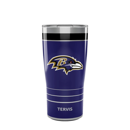 Tervis NFL Baltimore Ravens-MVP Insulated Tumbler, 20oz, Stainless Steel