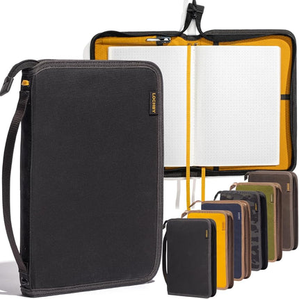 LOCHBY® Field Folio A5 | Zipper Journal Notebook C