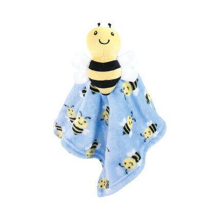 Hudson Baby Unisex Baby Animal Face Security Blanket, Butterfly 3-Pack, One Size