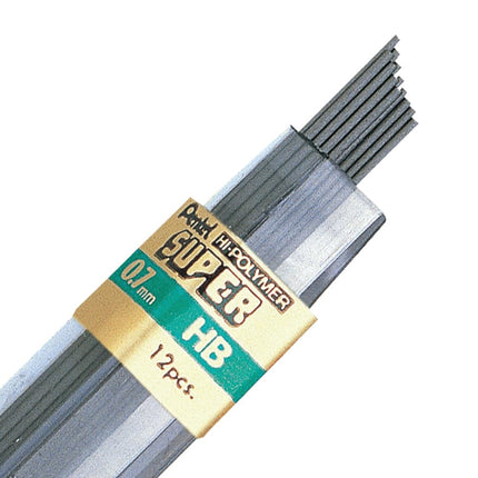 Pentel Rfl Leads 0.7mm Hb Tube 12