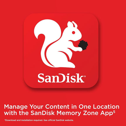 SANDISK Ultra microSD Card + Adapter 256GB, Up to 150MB/s Read Speeds