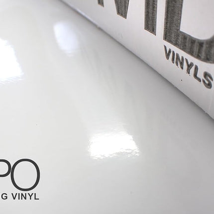 VViViD White High Gloss Realistic Paint-Like Microfinish Vinyl Wrap Roll XPO Air Release Technology (6ft x 5ft (Hood, Roof or Trunk Wrap Kit))