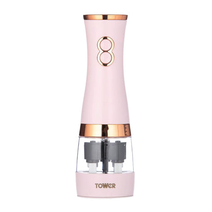 Tower T847004PNK Electric Salt and Pepper Mills, B