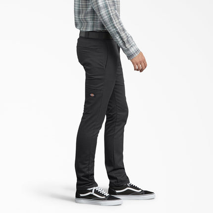 Dickies Pantalón de Trabajo Ajustado para Hombre, Negro, 38W x 32L
