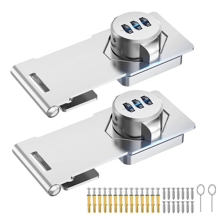 MeBantoo Household Cabinet Password Hasp Locks, Ca