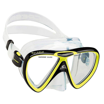 Cressi Ikarus & Orion, Black/Yellow