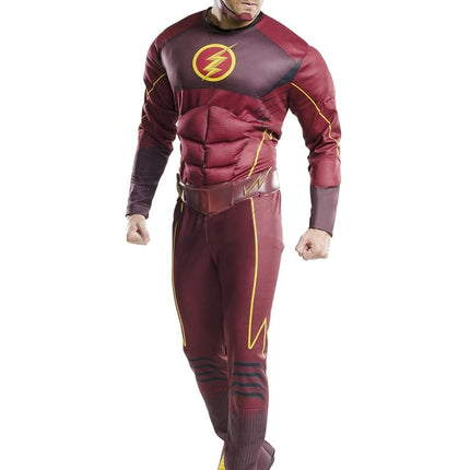 Rubies Official DC Comics The Flash Deluxe, Adult 
