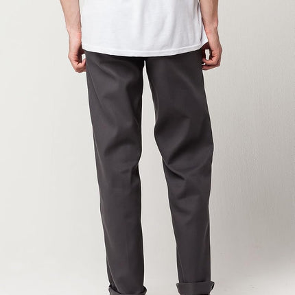 Dickies Men's Flex Work Pant Slim Straight Fit, Charcoal V1, 30W x 32L