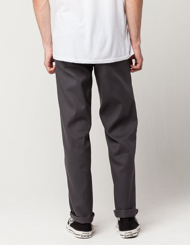 Dickies Men's Flex Work Pant Slim Straight Fit, Charcoal V1, 30W x 32L