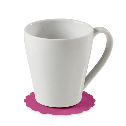 Disposable Fuchsia Paper Coasters for Drinks, 3.5 Inch Round Coasters for Bar, Cocktail, Beverage, Wine Or Event, 500 Pack Bulk