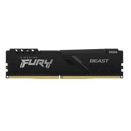 Kingston FURY Beast 32 GB (2 x 16 GB) 3600 MHz DDR4 CL18 Desktop Memory Kit of 2 KF436C18BBK2/32, Black