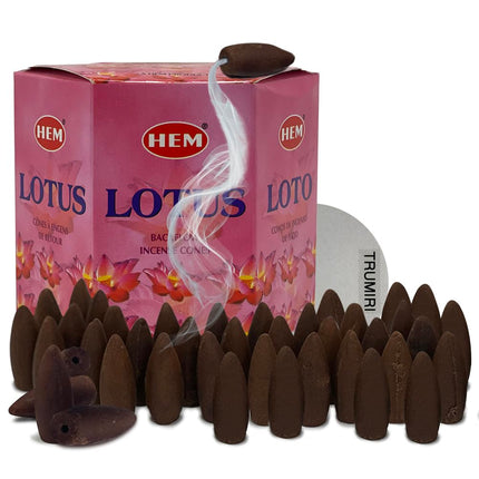 Citronella Backflow Incense Cones for Waterfall Ar