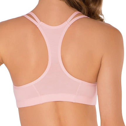 Fruit of the Loom Women's Cotton Pullover Sport Bra(Pack of 3)
