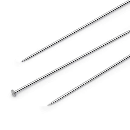 Dritz Straight Pins, Stainless Steel, Nickel, 1-1/16-inch