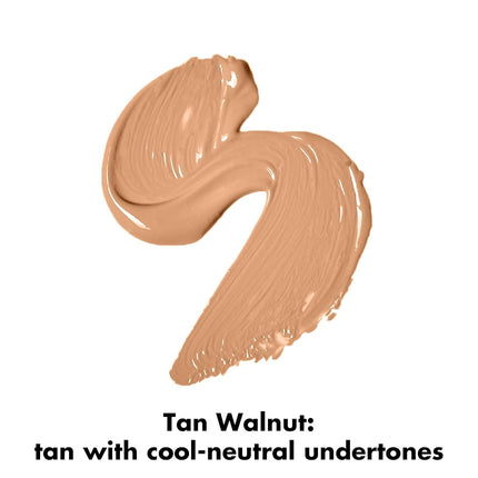e.l.f, Hydrating Camo Concealer, Lightweight, Full Coverage, Long Lasting, Conceals, Corrects, Covers, Hydrates, Highlights, Tan Walnut, Satin Finish, 25 Shades, All-Day Wear, 0.20 Fl Oz