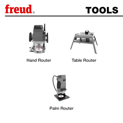 Freud 32-302: 1-1/4" (dia.) Rabbeting Bit with 1/4" shank, 1-7/8" overall length