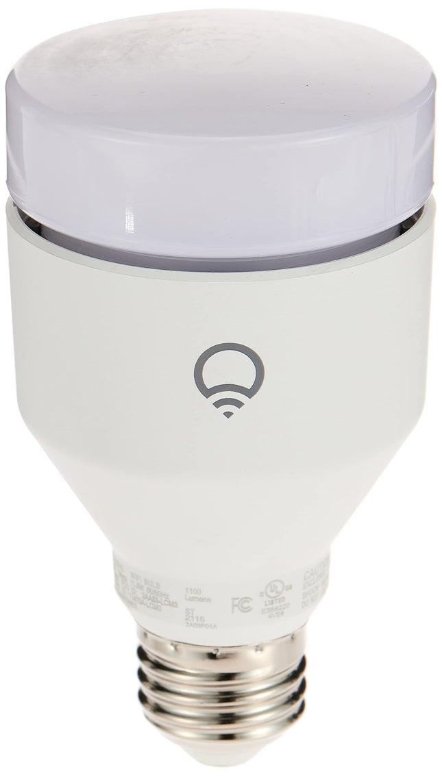 LIFX Color, A19 1100 lumens, Wi-Fi Smart LED Light Bulb, Billions of Colors and Whites, No Bridge Required, Compatible with Alexa, Hey Google, HomeKit and Siri