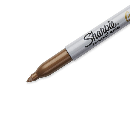 Sharpie 1823887 Metallic Permanent Markers Gold Dozen