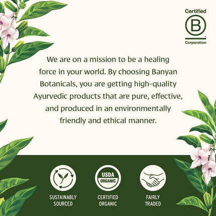 Banyan Botanicals Organic Avipattikar Powder - 1 lb - with Cardamom, Vidanga, Ginger - Traditional Ayurvedic Formula to Soothe The Digestive Tract*- Non-GMO Sustainably Sourced No Additives