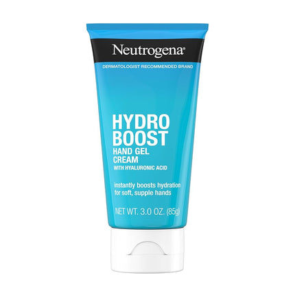 Neutrogena Hydro Boost Hand Gel Cream with Hyaluronic Acid for Soft, Supple, Light and Non-Greasy, 3 Ounce (pack of 3)