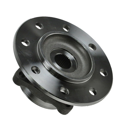 TRQ Front Wheel Bearing & Hub Assembly with ABS Sensor Compatible with 1994-1999 Dodge Ram 3500