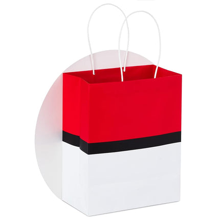 Hallmark Pokémon Gift Bag Bundle (9" Medium PokéBall and 15" Extra Large Pikachu) for Kids, Birthdays, Christmas, Valentine's Day, Halloween