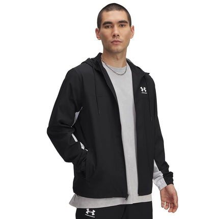 Under Armour Mens Rival Woven Windbreaker Jacket B