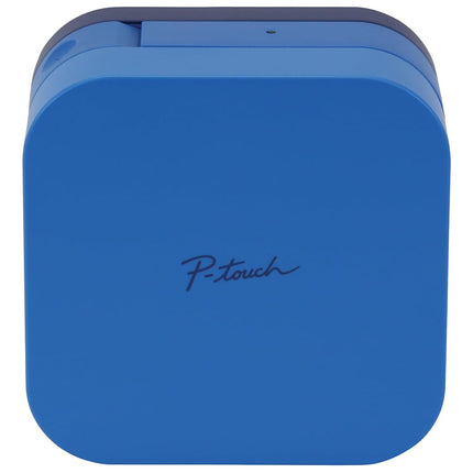 Brother P-Touch Cube Smartphone Label Maker, Bluetooth Wireless Technology, Multiple Templates Available for Apple & Android Compatible –Blue