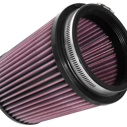 K&N Universal Clamp-On Air Filter: High Performance, Premium, Washable, Replacement Filter: Flange Diameter: 4 In, Filter Height: 6.0 In, Flange Length: 0.625 In, Shape: Round Tapered, RU-4550