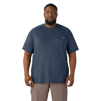 Dickies Men's Cooling Short Sleeve Pocket T-Shirt, Dark Navy, 4X-Large