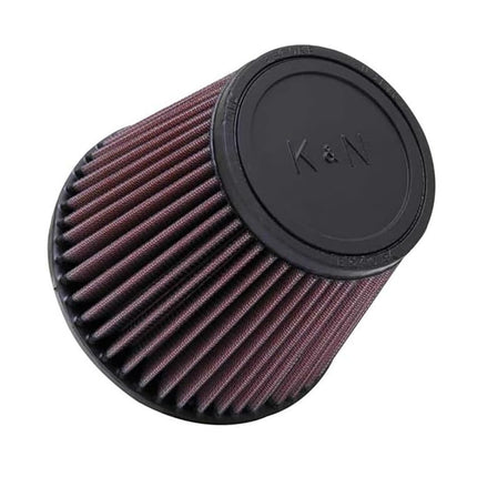 K&N Universal Clamp-On Air Filter: High Performance, Premium, Washable, Replacement Filter: Flange Diameter: 3 In, Filter Height: 5 In, Flange Length: 1.75 In, Shape: Round Tapered, RU-3580