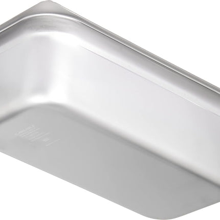 Carlisle FoodService Products Durapan Stainless Steel Steam Table Pan, Commercial Food Pan, Chafing Pan with Spoonable Corners for Catering, Buffets, Restaurants, 4 Inches Deep, Silver, (Pack of 6)
