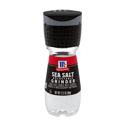 Molino de sal marina McCormick - 2.12 oz