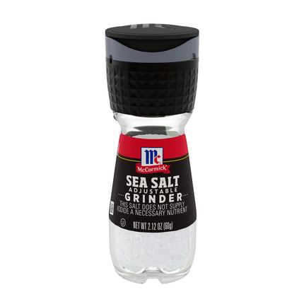 McCormick Sea Salt Grinder - 2.12 Oz