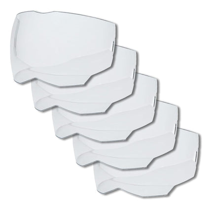 Klein Tools KWHOSHIELD Welding Helmet Outer Shield, 5-Pack, Clear Outer Shield, Welding Helmet Accessories