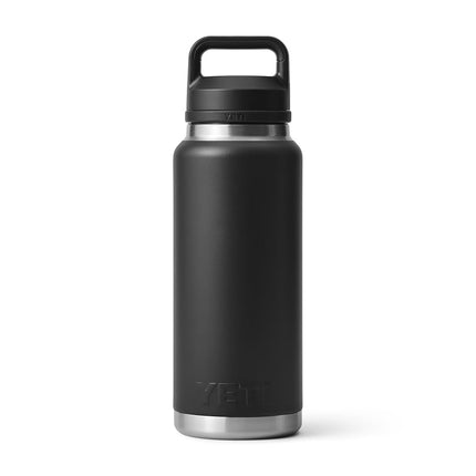 YETI Rambler 36 oz Bottle, Vacuum Insulated, Stainless Steel with Chug Cap, Black