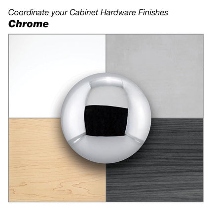 Richelieu Hardware BP8789320140 Firenze Collection 12 5/8-inch (320 mm) Center-to-Center Chrome Traditional Round Cabinet and Drawer Pull Handle for Kitchen, Bathroom, and Furniture