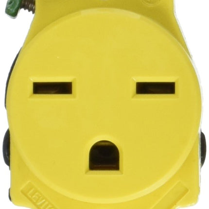 Leviton 5661-CR 15 Amp, 250 Volt, Narrow Body Sing