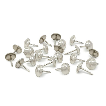 Dritz Home 9014 Smooth Decorative Nails, 7/16-Inch, Nickel (24-Piece)