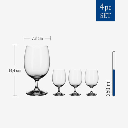 Villeroy & Boch La Divina Water Goblet, 4 Pieces