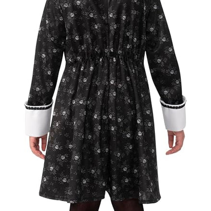 Rubies 702624M000 Family Wednesday Addams Child Costume Fancy Dress, Girls, Multi, 5-7 Years Halloween