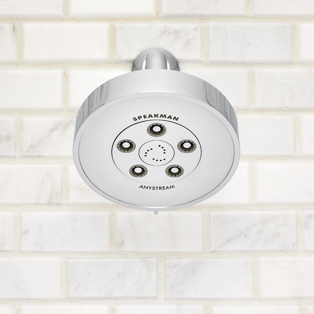 Speakman S-3010-E175 Neo Anystream Multi-Function Shower Head, 1.75 GPM, Polished Chrome