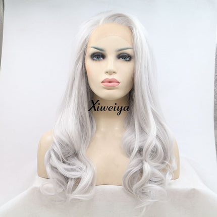 Xiweiya Wigs Heat Resistant Fiber Hair Side Part B