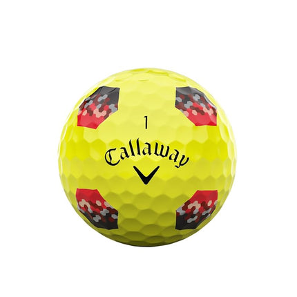 Callaway Golf Chrome Tour Golf Balls (Yellow, True Track)